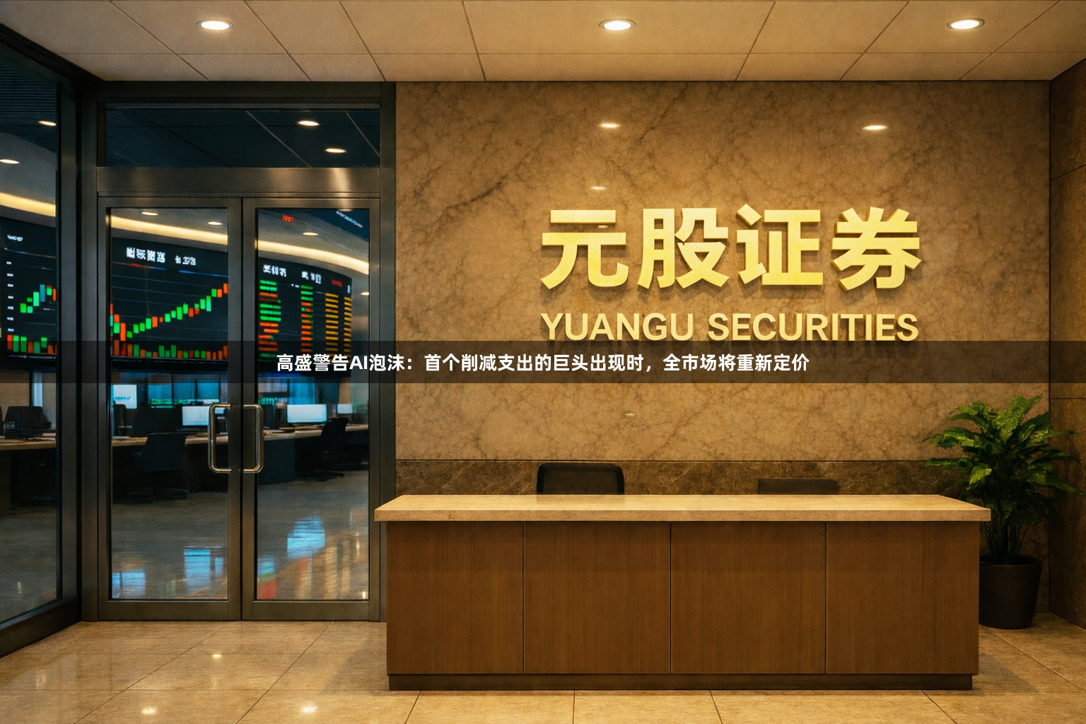 高盛警告AI泡沫：首个削减支出的巨头出现时，全市场将重新定价