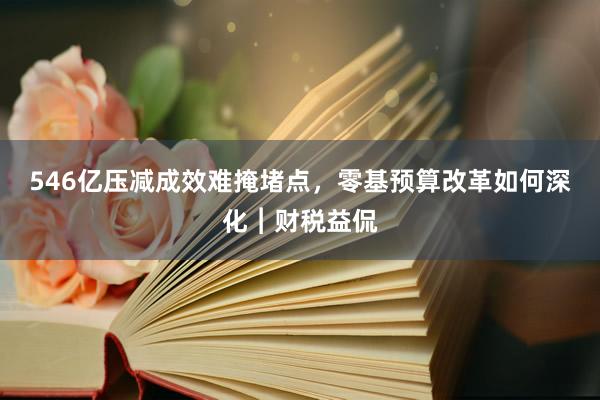 546亿压减成效难掩堵点，零基预算改革如何深化︱财税益侃
